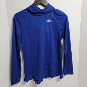 Adidas Athletic Hooded Climalite Long Sleeve Hooded Shirt